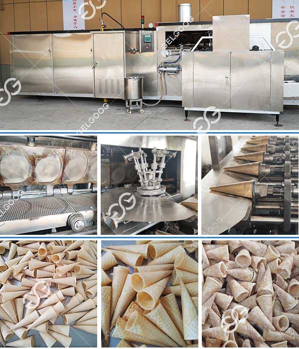Waffle Cone Production Line Waffle Cone Production Line