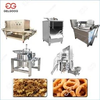 تلی ہوئی پیاز کی پیداوار لائن